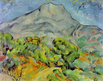  anne - Straße in der Nähe von Mont Sainte Victoire Paul Cezanne